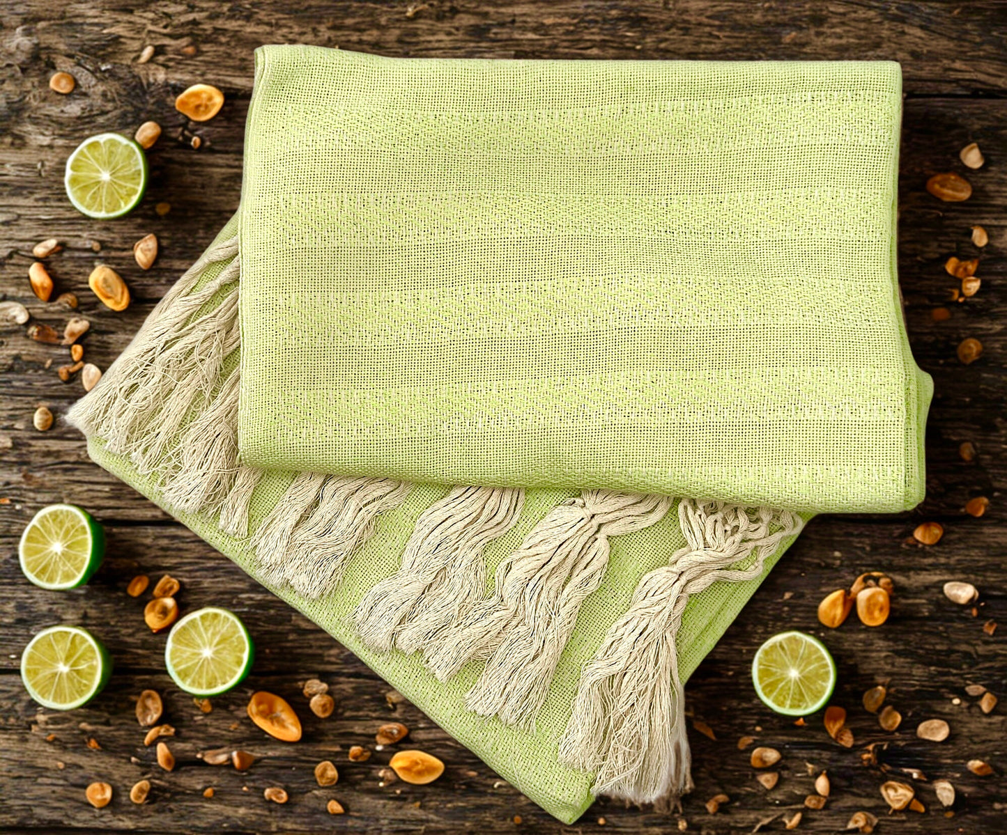 Premium Quality 2.1m (6ft 10in) 100% Cotton Mexican Rebozo (210cm x 65cm)