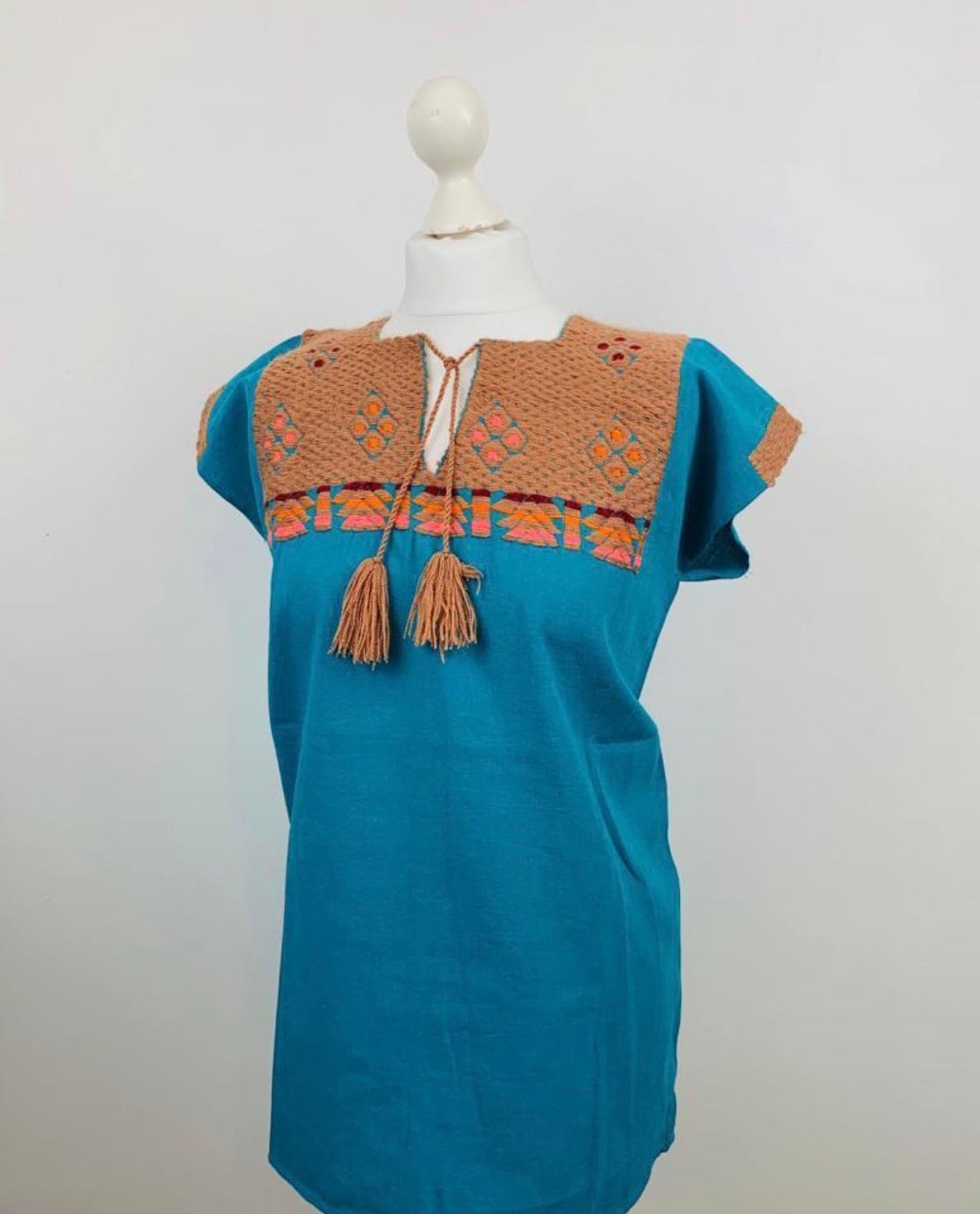 SALE!!! Hand Embroidered Authentic Mexican Top