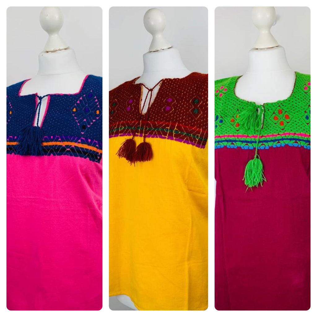 SALE!!! Hand Embroidered Authentic Mexican Top