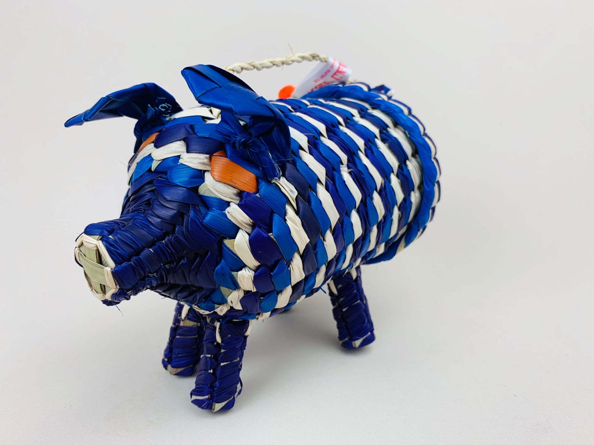 Small Mexican Palm Animal Bag – Rodrigo Piggy Handwoven Bag