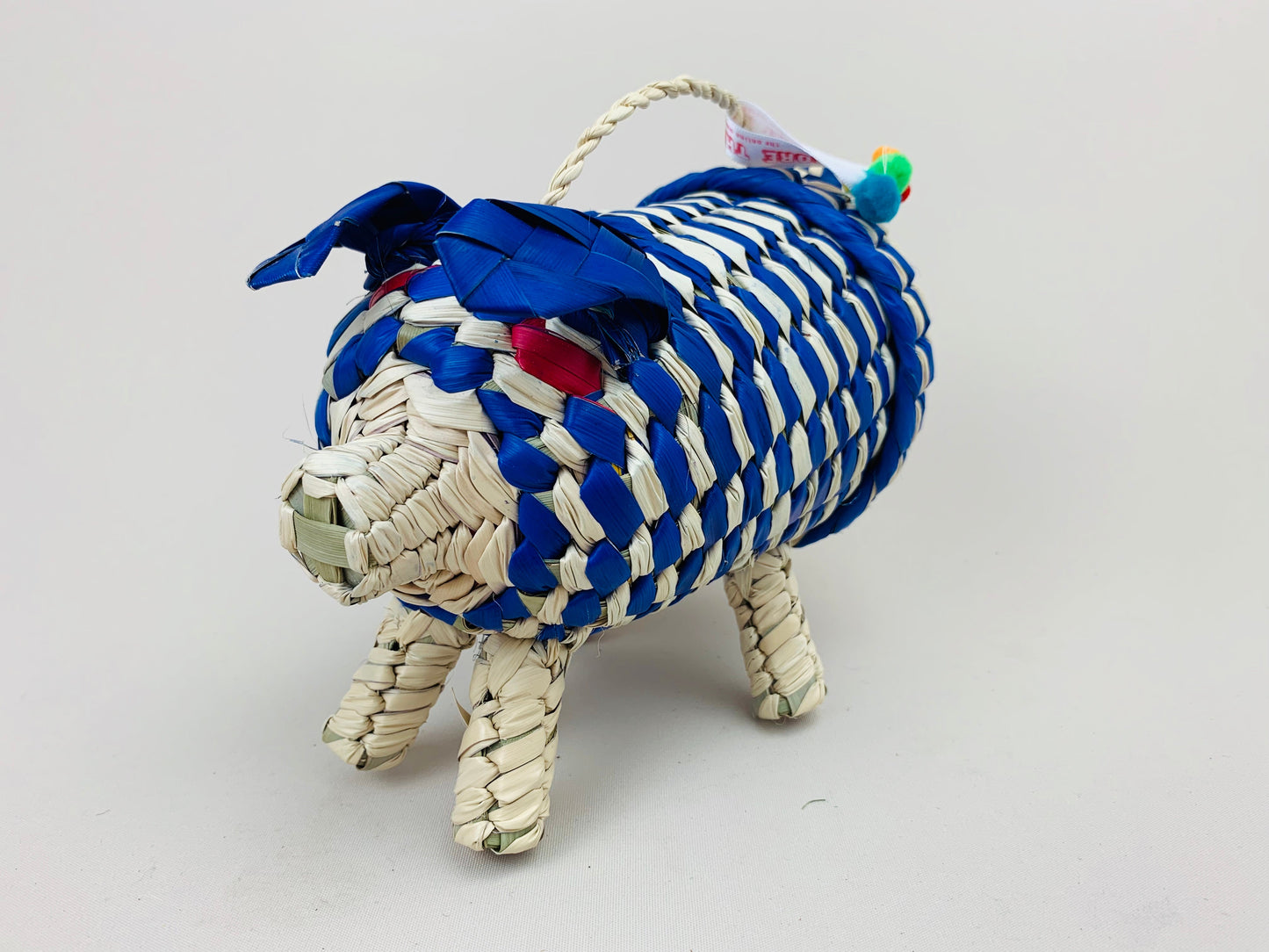 Small Mexican Palm Animal Bag – Rodrigo Piggy Handwoven Bag