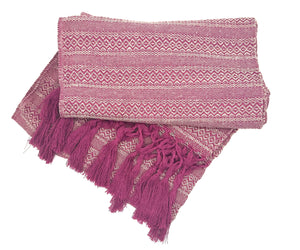 Tlaxcalteca 2.0m (6ft 6in) 100% Cotton Mexican Rebozo (200cm x 65cm)