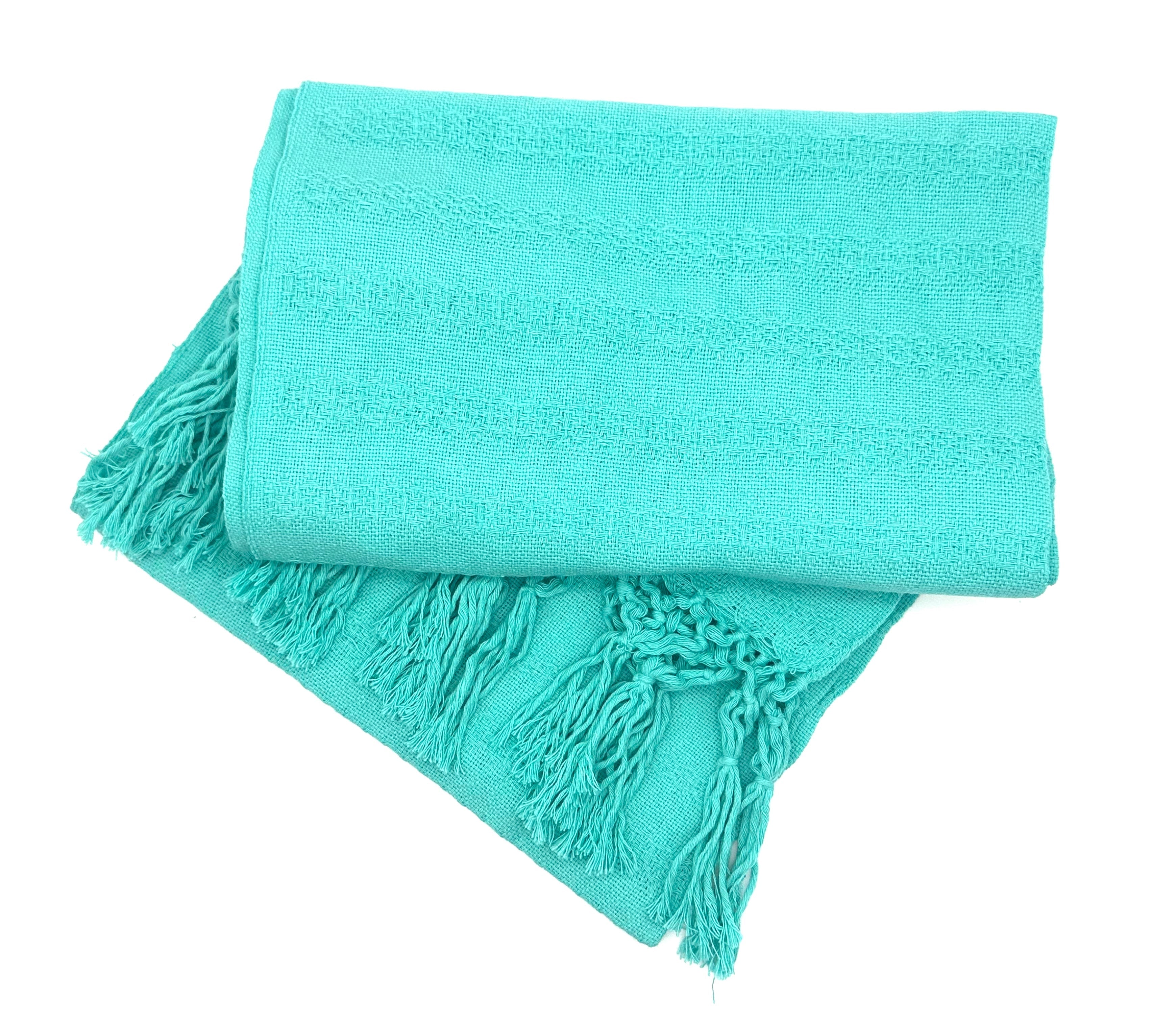 Tlaxcalteca 2.0m (6ft 6in) 100% Cotton Mexican Rebozo (200cm x 65cm)