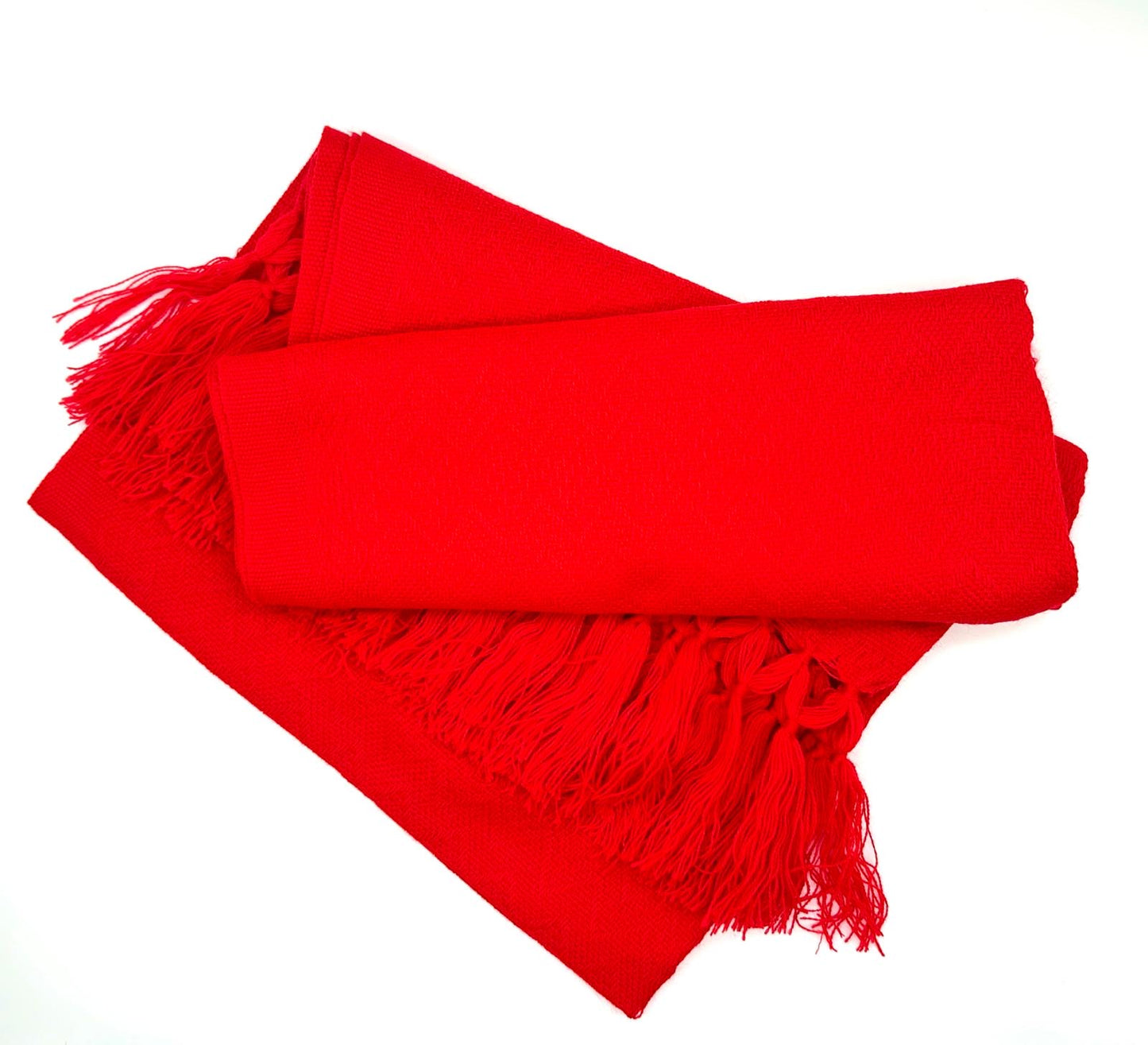 ZigZag Pattern Classic Artisanal Mexican Rebozo Shawl (195cmx67cm)